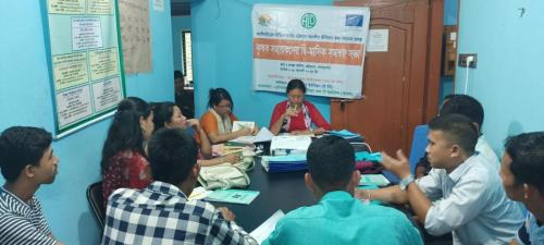 Bi-monthly-coordination-meeting-with-Farmer-Facilitators